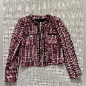 women tweed blazer, Guess,